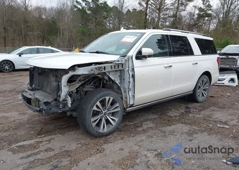 2020 Ford Expedition Limited Max из США, поврежденный, VIN 1FMJK1KT7LEA63403